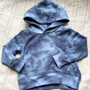 Little Bum Bums - Blue tie dye hoodie - Size: 3-6 months